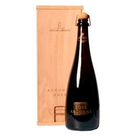Шампанське рожеве брют Argonne Rosé Aÿ Grand Cru Henri Giraud (дерев'яна коробка) 0,75л 12%