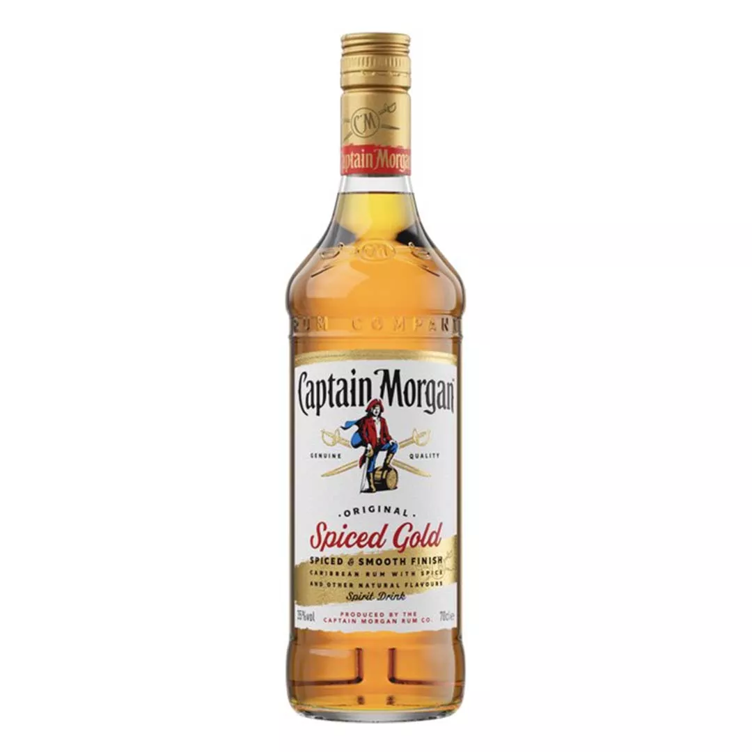 Ромовый напиток Captain Morgan Spiced Gold 0,7л 35%