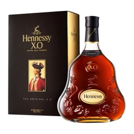 Коньяк Hennessy XO 20 років витримки в подарунковій упаковці 0,35 л 40%