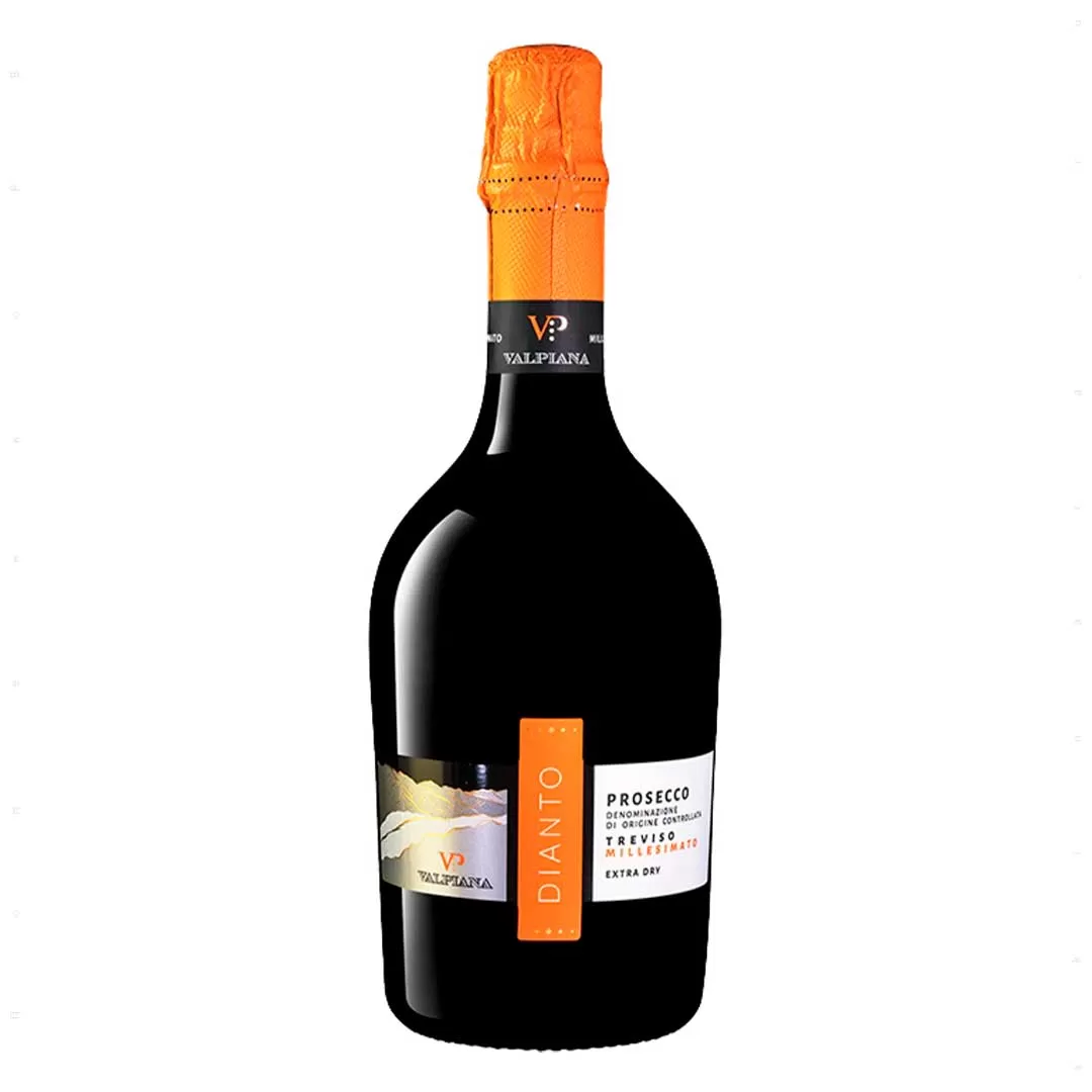 Вино игристое Valpiana Prosecco DOC Millesimato Dianto белое экстра-сухое 0,75л 11%