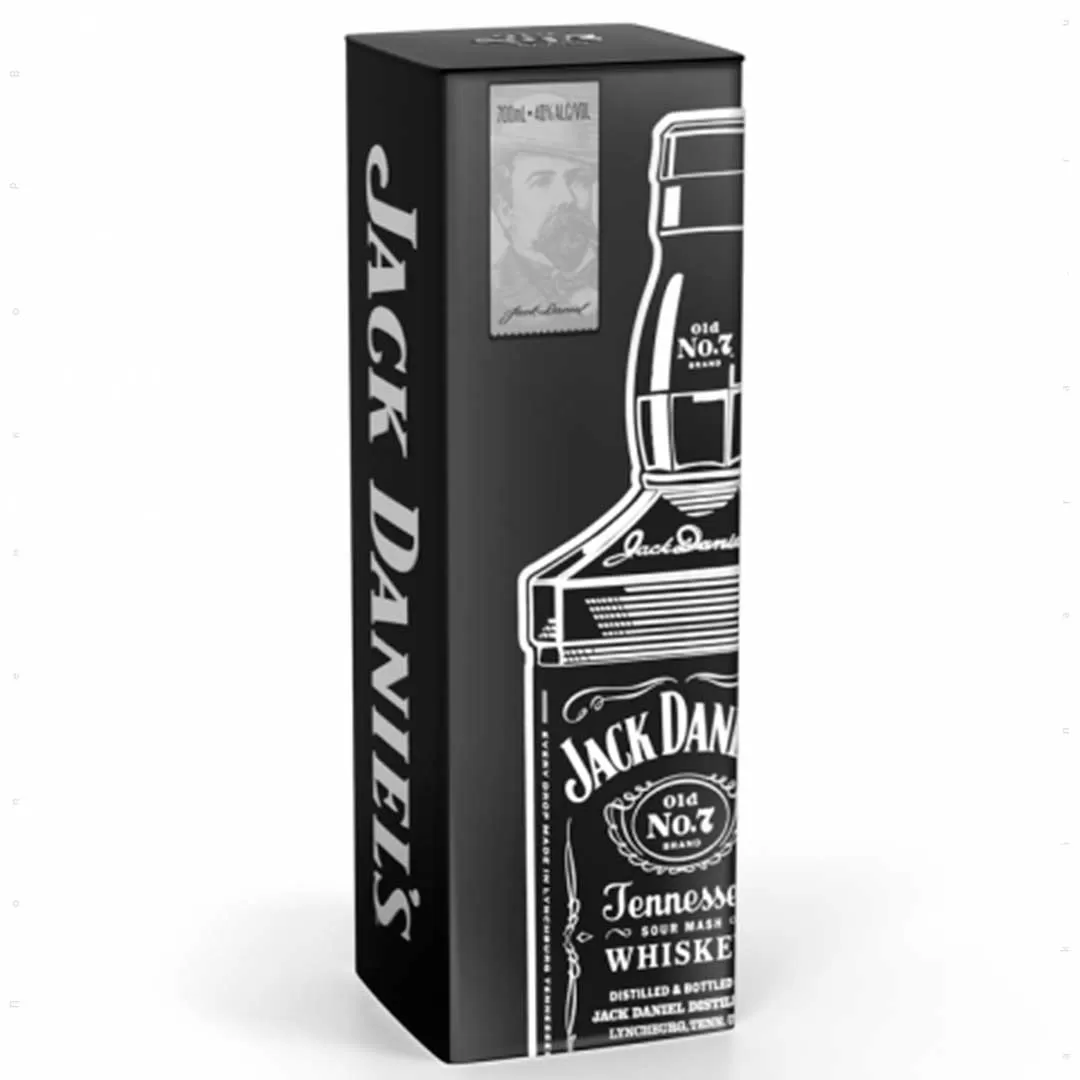 Виски Jack Daniel's с металлической коробкой 0,7 л 40%
