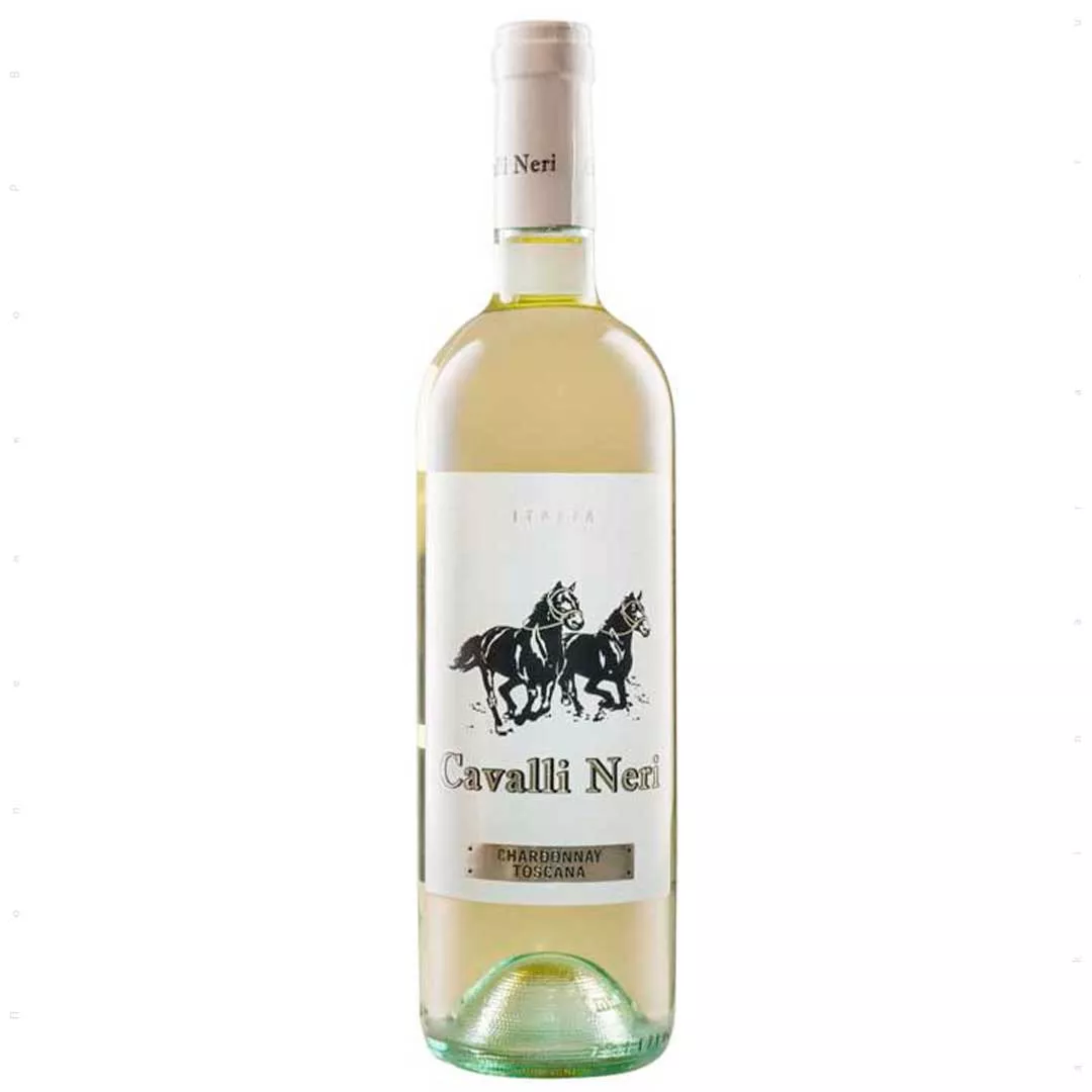 Вино Cavalli Neri Bianco Toscana IGT Chardonnay біле сухе 0,75л 12,5%