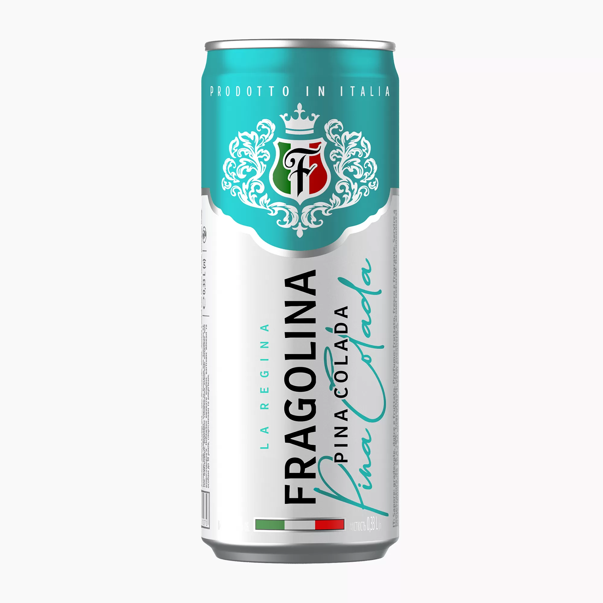 Напиток винный Fragolina La Regina Pina Colada полусладкий ж/б (1312) 0,33л 7%