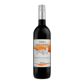 Вино Terra Italianica Rosso червоне напівсухе 0,75 л 10,5%