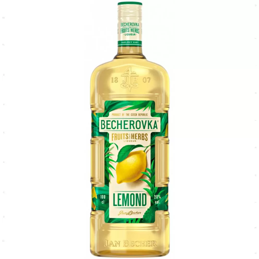 Лікерна настоянка на травах Becherovka Lemond 1л 20%