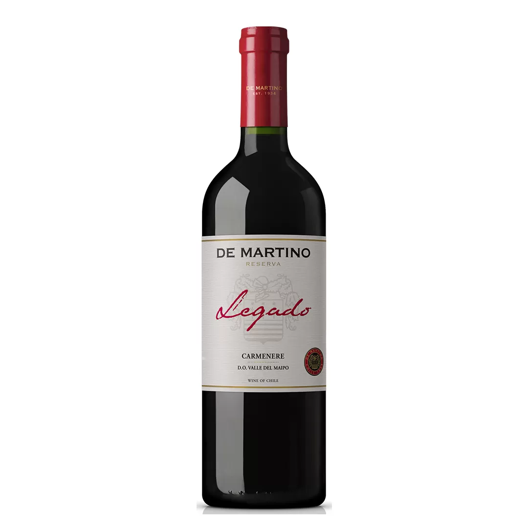Вино De Martino Carmenere Legado Reserva червоне сухе 0,75л 13,5%