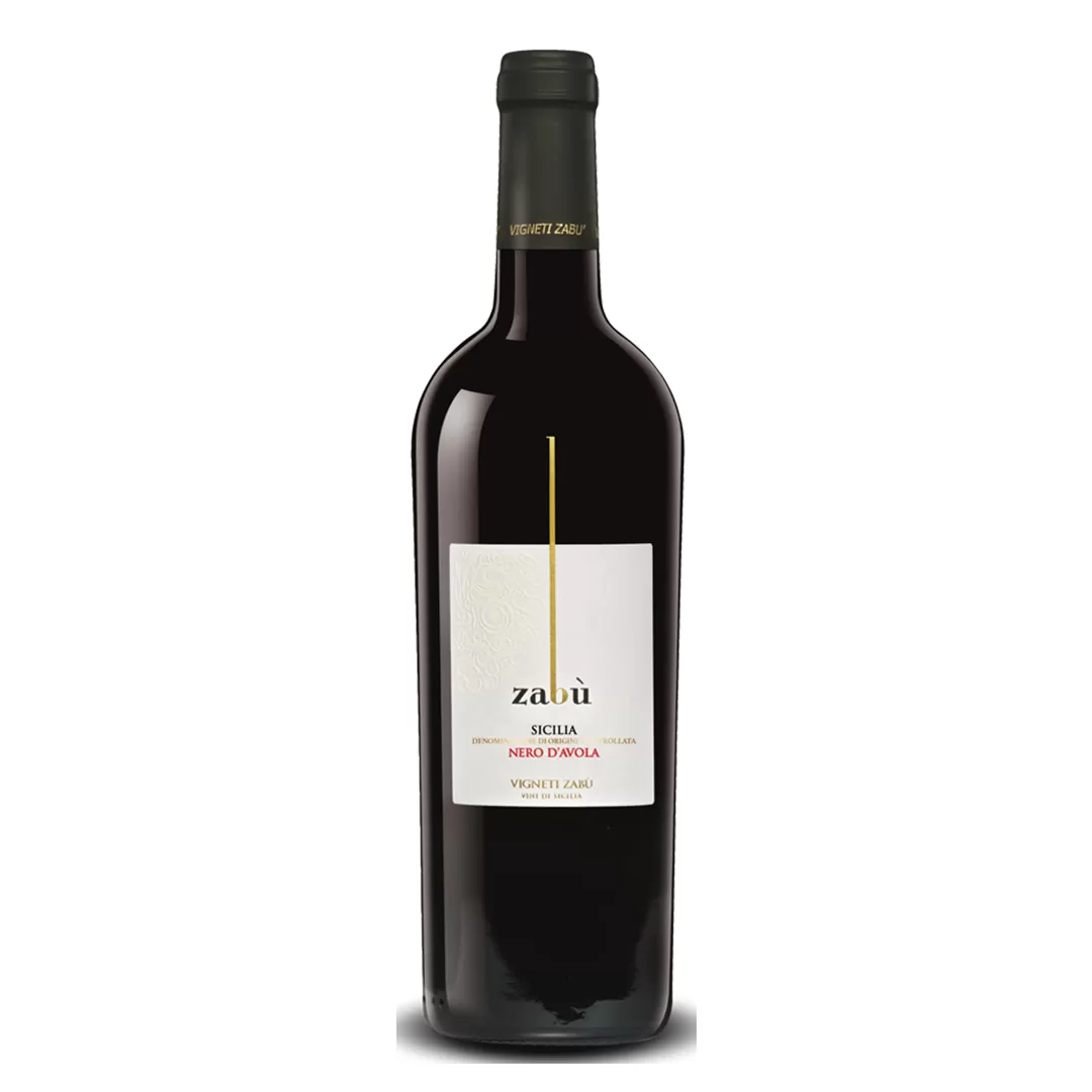 Вино Vigneti Zabu Nero d'Avola Sicilia червоне сухе 0,75л 13,5%