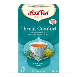 Чай травяной со специями Комфорт для горла органический, Yogi Tea, 32,3г