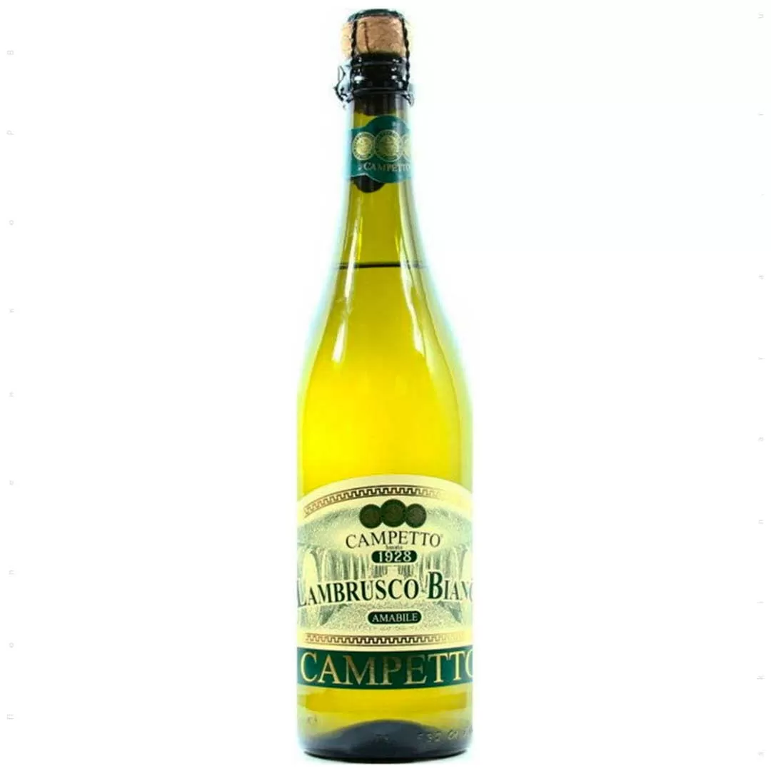 Вино ігристе Schenk Italia Campetto Lambrusco Emilia Bianco біле напівсолодке 0,75л 8% купити