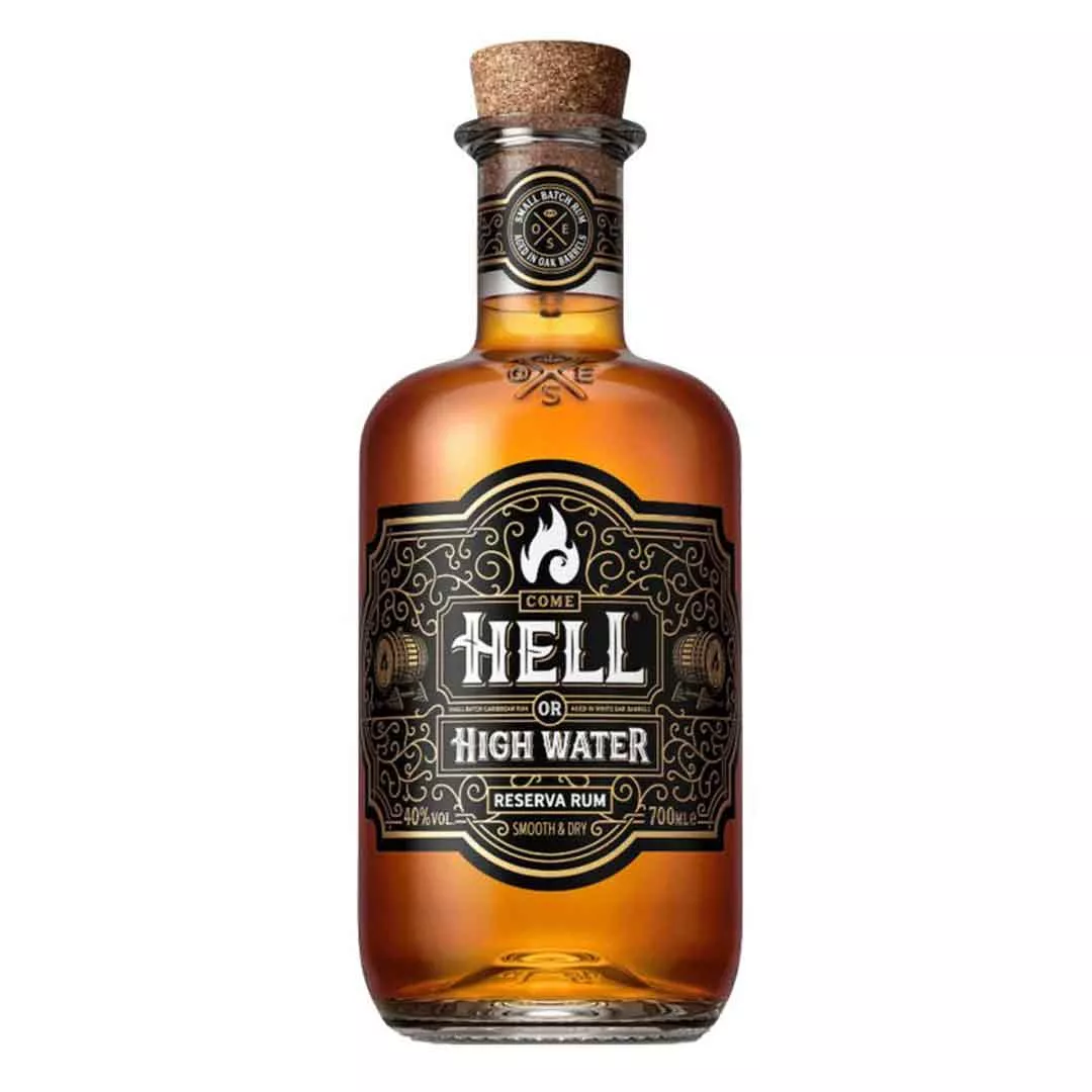 Ром Hell or High Water Reserva Rum 0,7л 40%