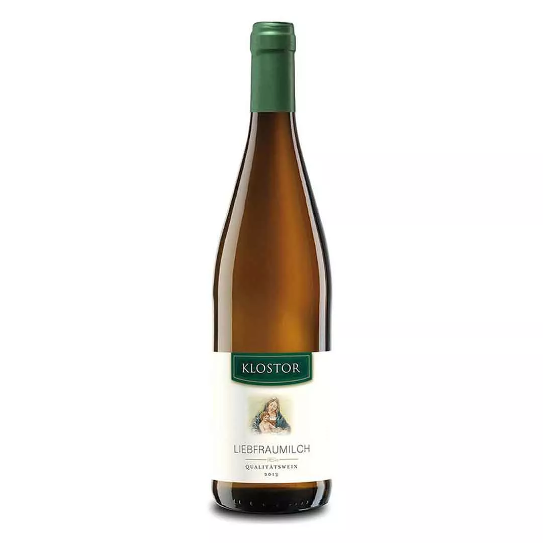 Вино Moselland Liebfraumilch Qualitatswein Nahe біле напівсолодке 0,75 л 8,5% зелена пляшка