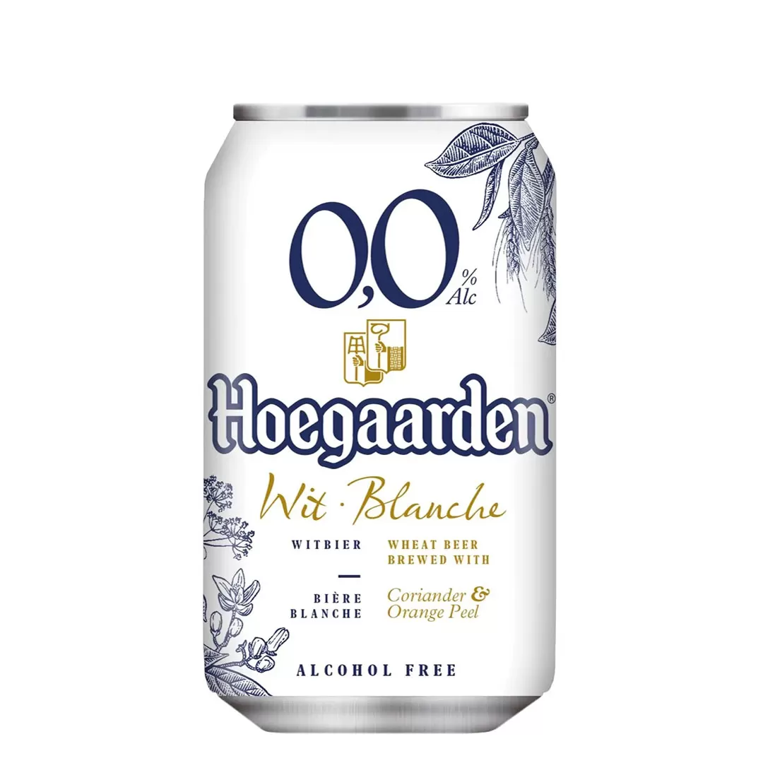 Пиво Hoegaarden White NA безалкогольне 0,33л ж/б