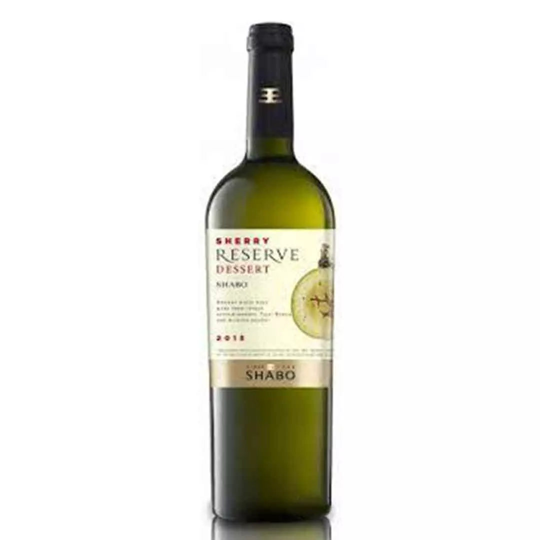 Вино кріплене Shabo Limited Edition Херес десертне біле 0,75л 16%