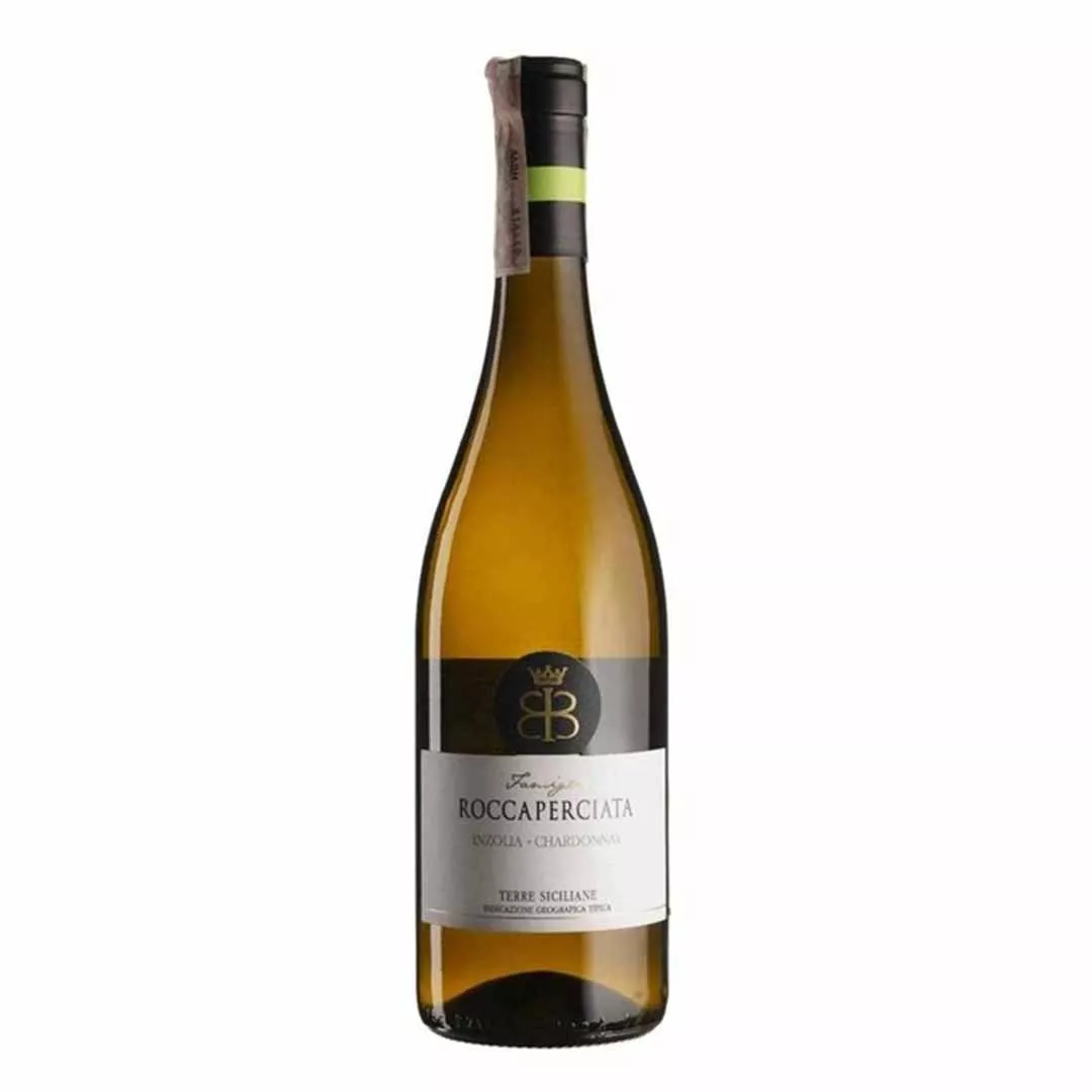 Вино Firriato Roccaperciata Inzolia-Chardonnay сухе біле 0,75л 13%