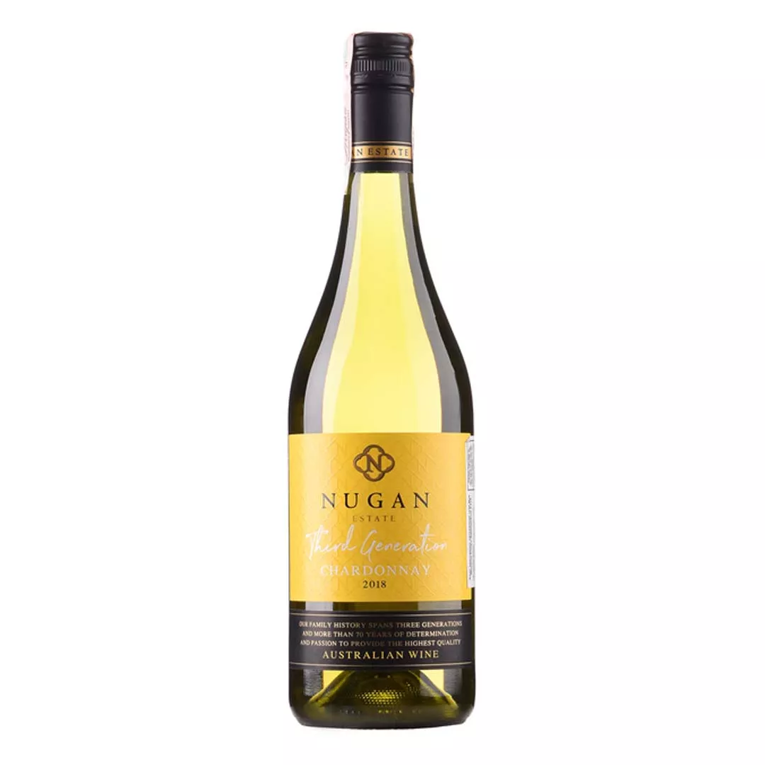 Вино Nugan Estate Chardonnay Third Generation сухое белое 0,75л 13%