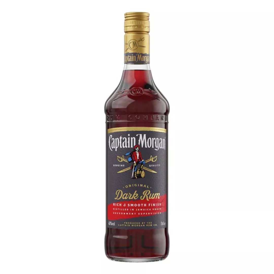 Ром карибский Captain Morgan Dark Rum 1л 40%