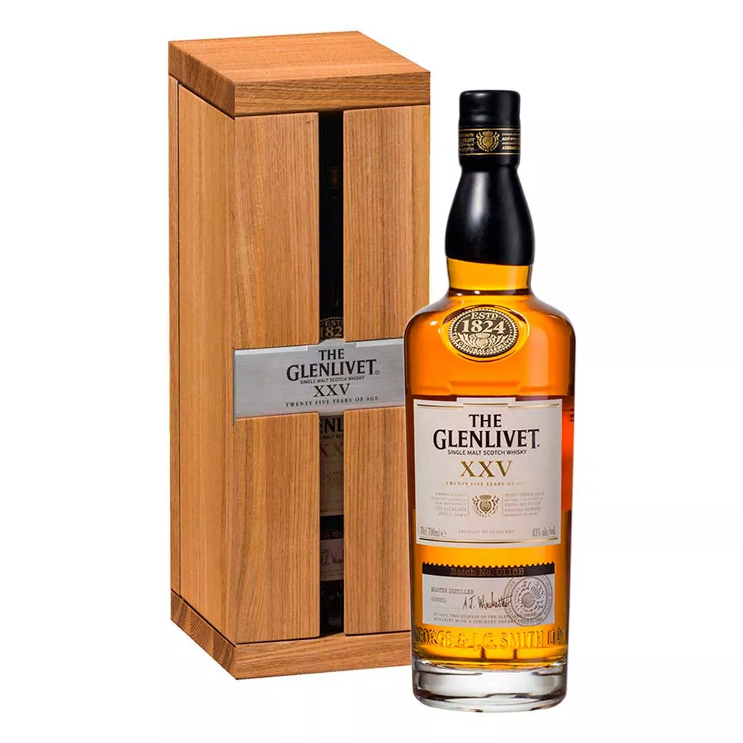 Виски The Glenlivet 25 Years Old 0,7л 43%