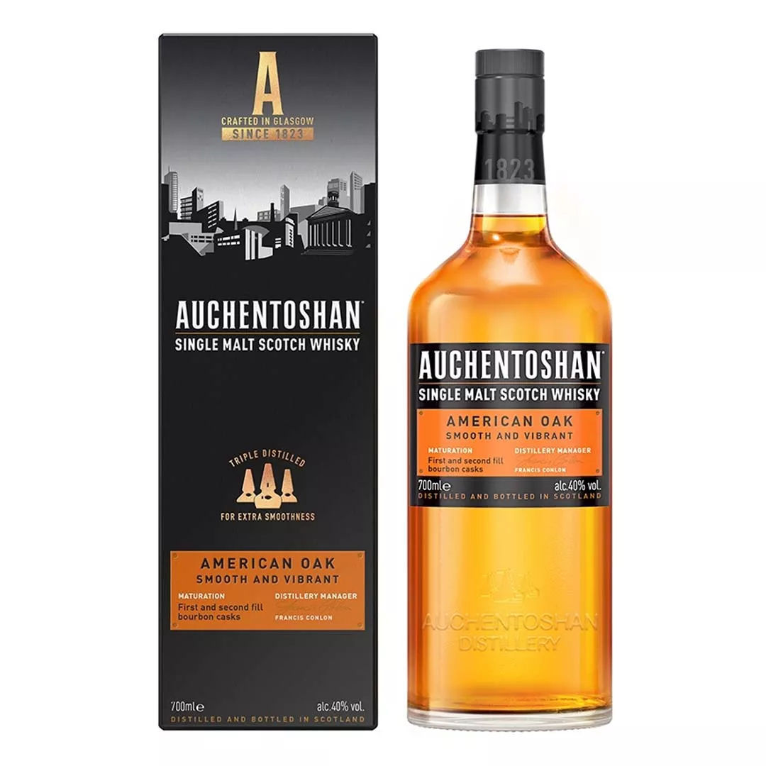 Віскі односолодовий Auchentoshan American Oak 0,7 л 40%