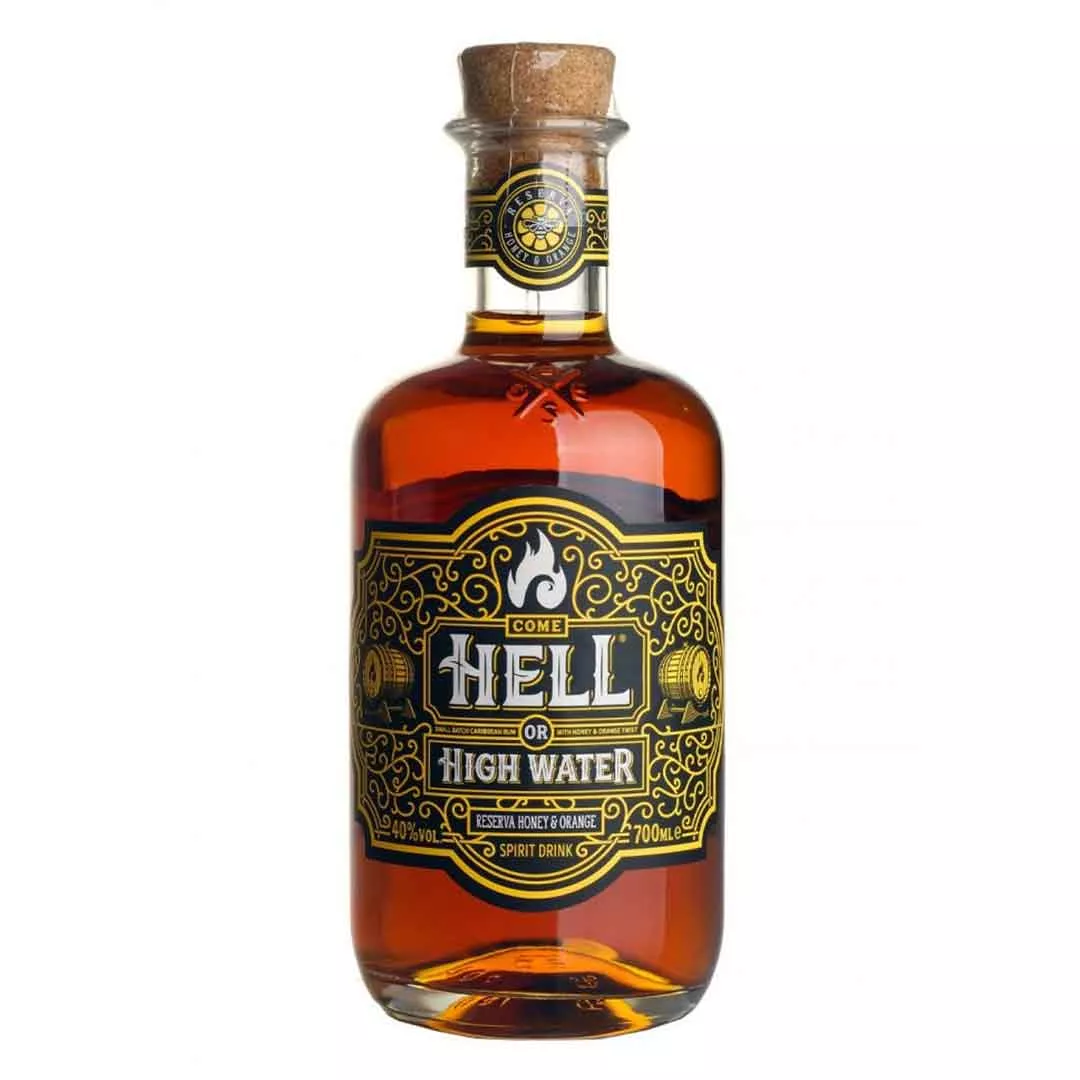 Ром Hell or High Water Reserva Honey &amp; Orange 0,7л 40%