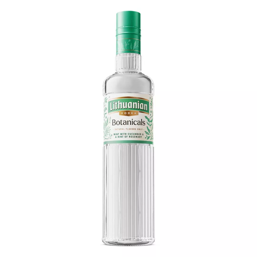 Горілка Lithuanian Botanikals Mint Cucumber&amp;Rosemary 0.5л 38%