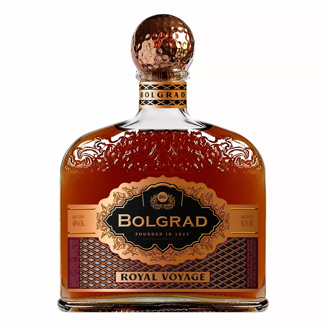 Бренди Bolgrad Royal Voyage 0,5 л 40%