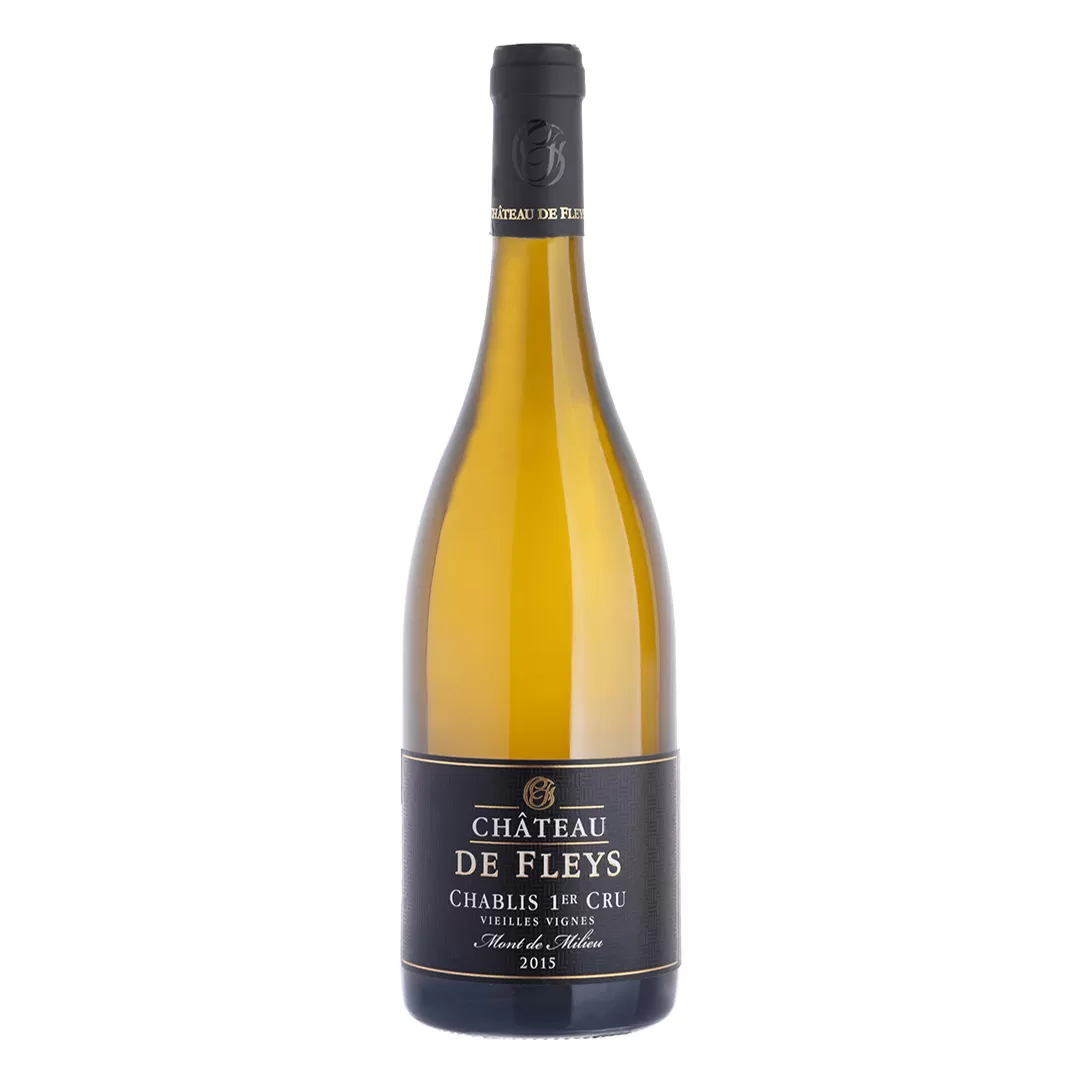 Вино Chateau De Fleys Chablis 1er Cru Mont De Milieu Vielles Vignes белое сухое 0,75л 13%