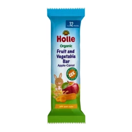 Фруктово-овочевий батончик Яблуко-Морква органічний (з 12 місяців) Holle 25 г