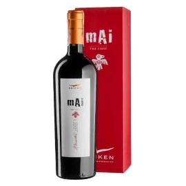 Вино виноградне сухе натуральне червоне Майа 2017 0,75л 14,8%
