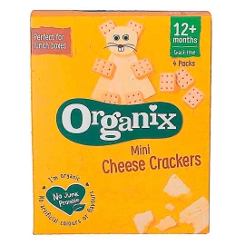 Крекери міні сирні органічні (з 12 місяців) Organix 20 г