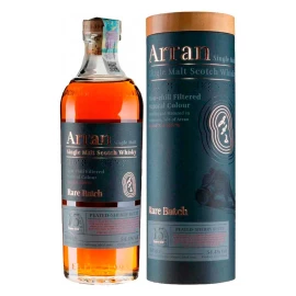 Виски односолодовый Arran Rare Batch Peated Sherry тубус 0,7л 54,4%
