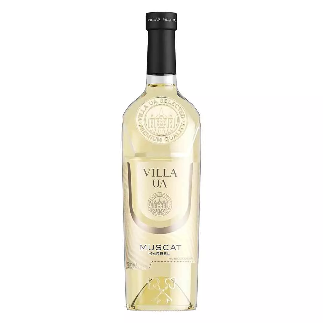 Вино Villa UA Muscat Marbel белое полусладкое 0,75л 13%