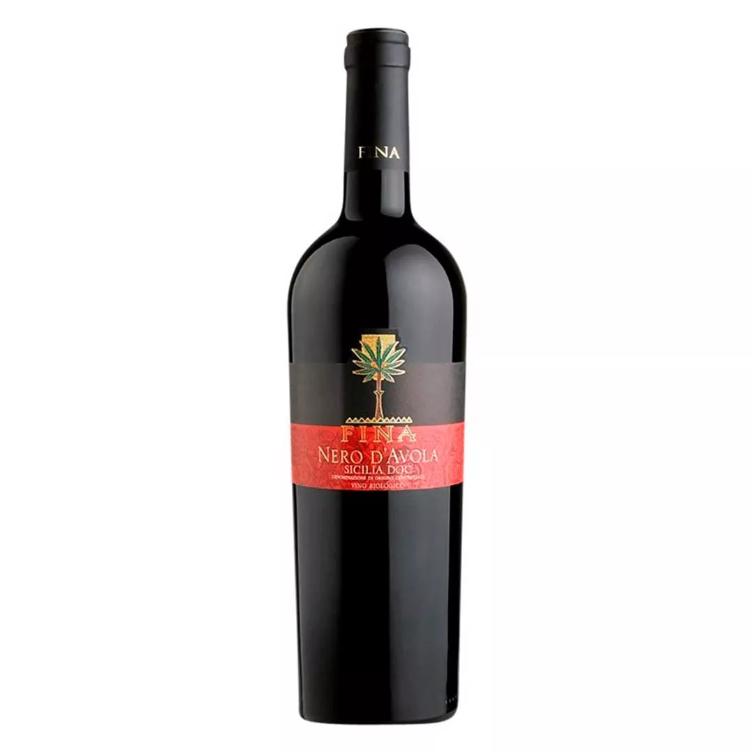 Вино Fina Nero d'Avola червоне сухе 0,75 л 13,5%