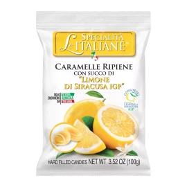 Цукерки карамельні з соком сиракузького лимона PGI Le Specialità Italiane 100 г