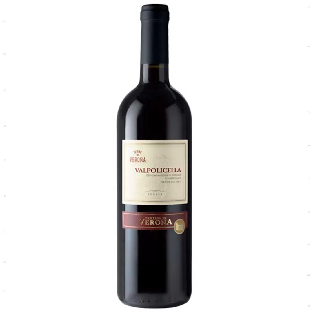 Вино Cantina di Verona Valpolicella Superiore сухое красное 0,75л 13%