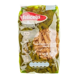 Фузилли из цельнозерновой муки органические Felicetti 500 г