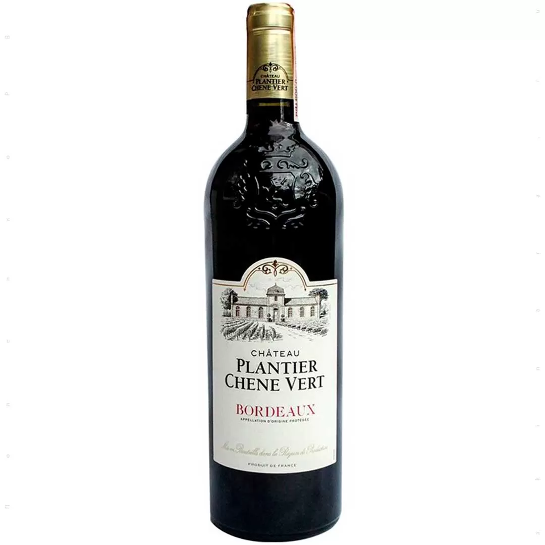Вино Les Grands Chais de France Chateau Plantier Chene Vert Bordeaux красное сухое 0,75л 13,5%