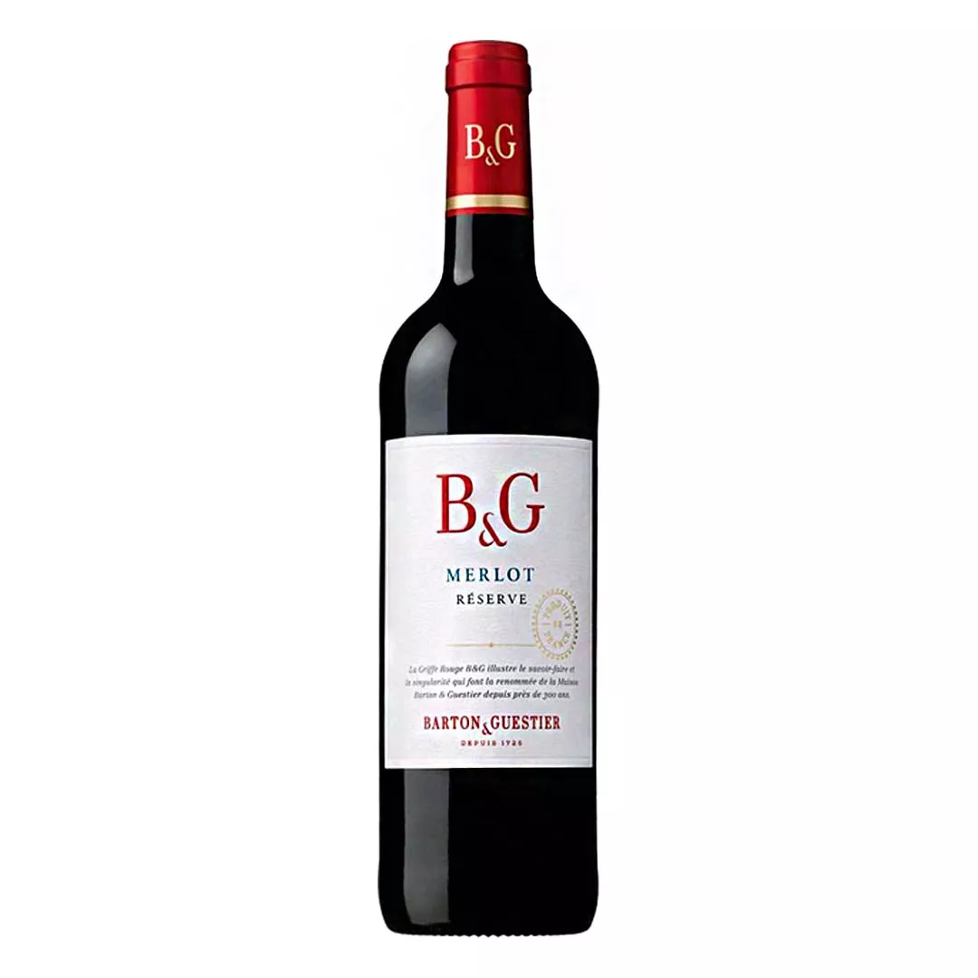 Вино Barton & Guestier Merlot Reserve червоне сухе 0,75л 13%