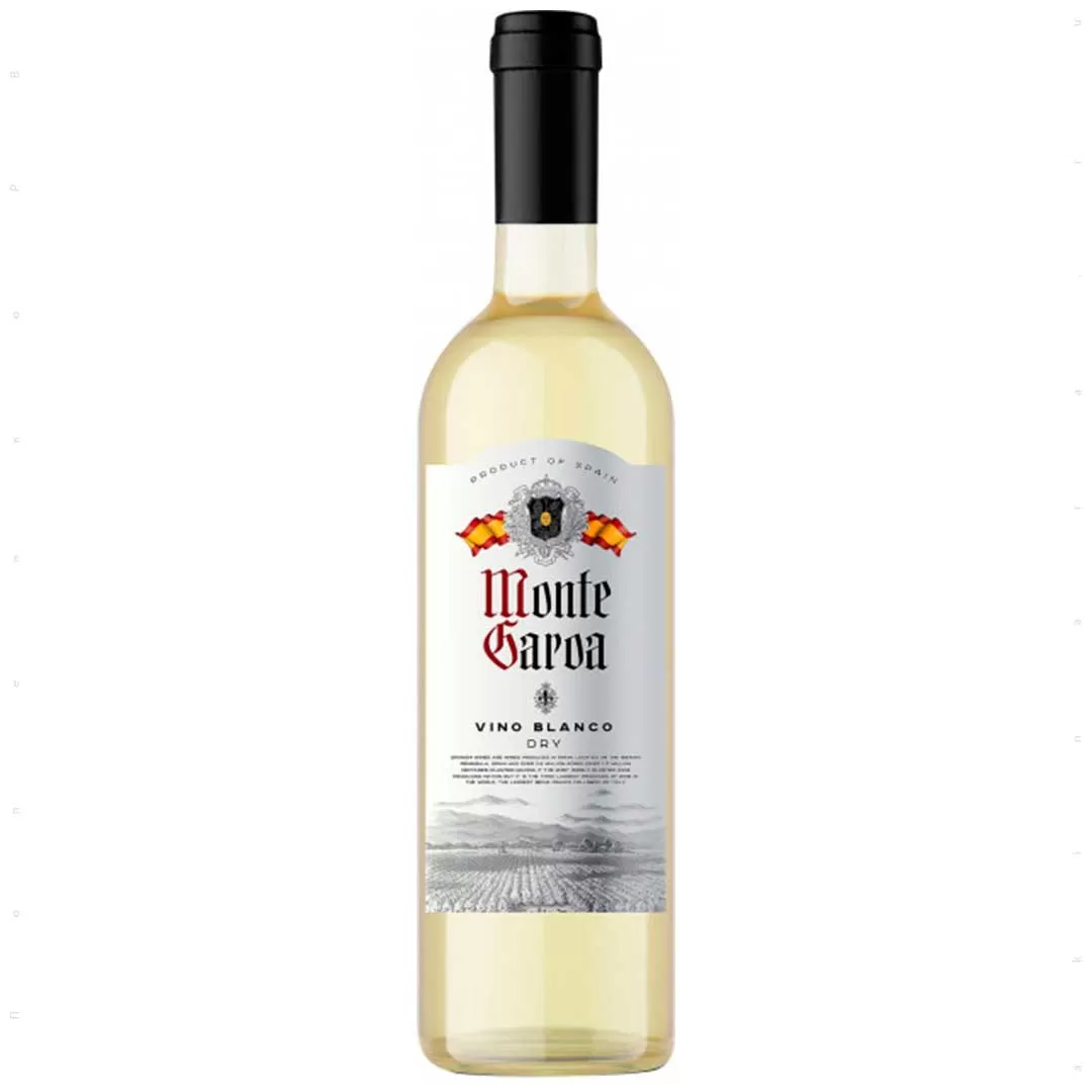 Вино Monte Garoa Blanco біле сухе 0,75л 11%
