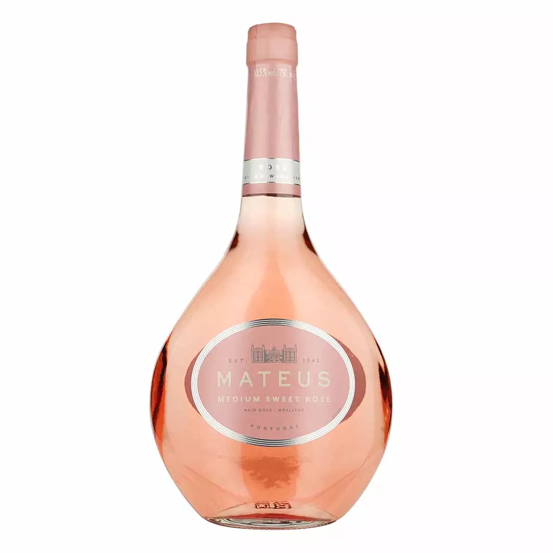 Вино Mateus Aragones Rose рожеве напівсолодке 0,75л 10,5%