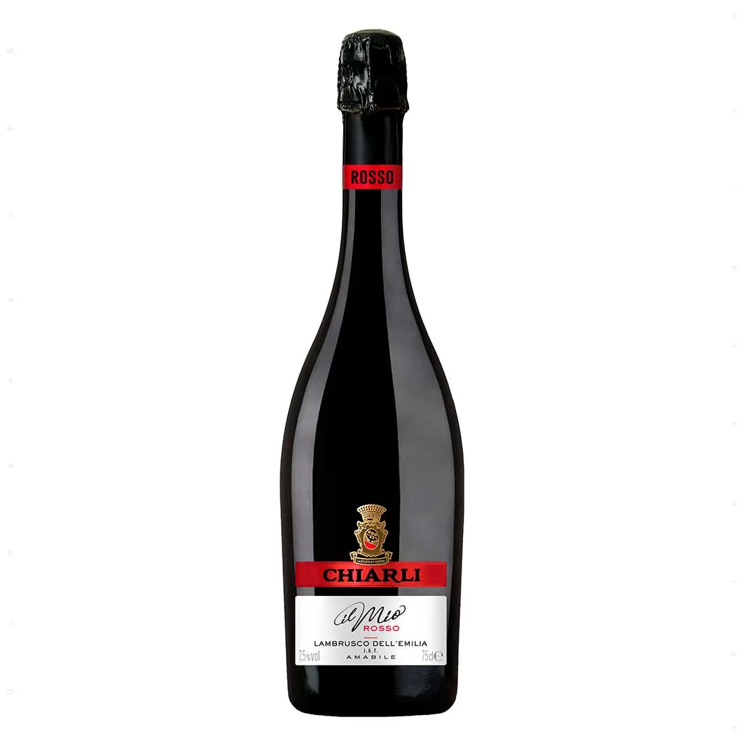 Вино игристое Chiarli Lambrusco Rosso красное сладкое 0,75 л 7.5%