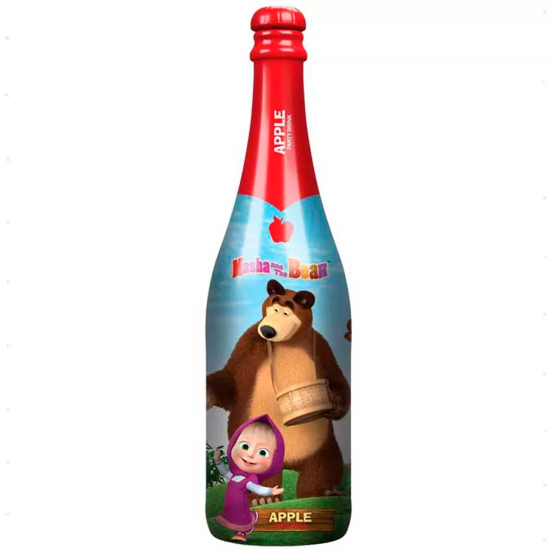 Дитяче шампанське Royal Sekt Masha and The Bear безалк. зі смаком яблука 0,75л 0% купити