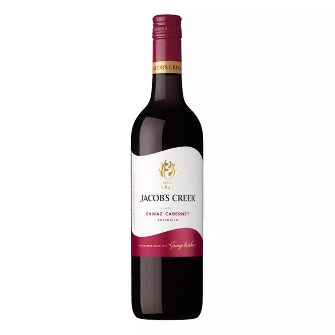 Вино Jacob's Creek Classic Shiraz Cabernet красное сухое 0,75л 10,5-15%