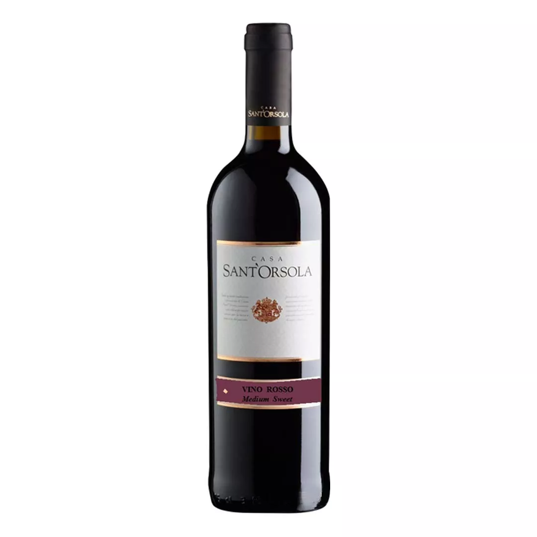 Вино SantOrsola Vino Rosso красное полусладкое 0,75л 11%