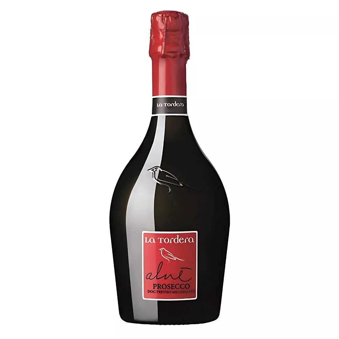 Вино игристое La Tordera Prosecco Treviso Doc Alne Millesimato Spumante Extra Dry белое экстра сухое 0,75л 11,5%