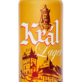Пиво Kral Lager светлое фильтрованное 0,5л 4,7% купить