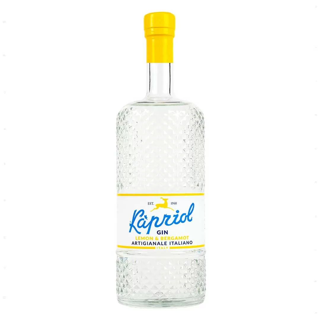 Джин італійський Kapriol Gin Lemone&Bergamotto 0,7л 40,7%
