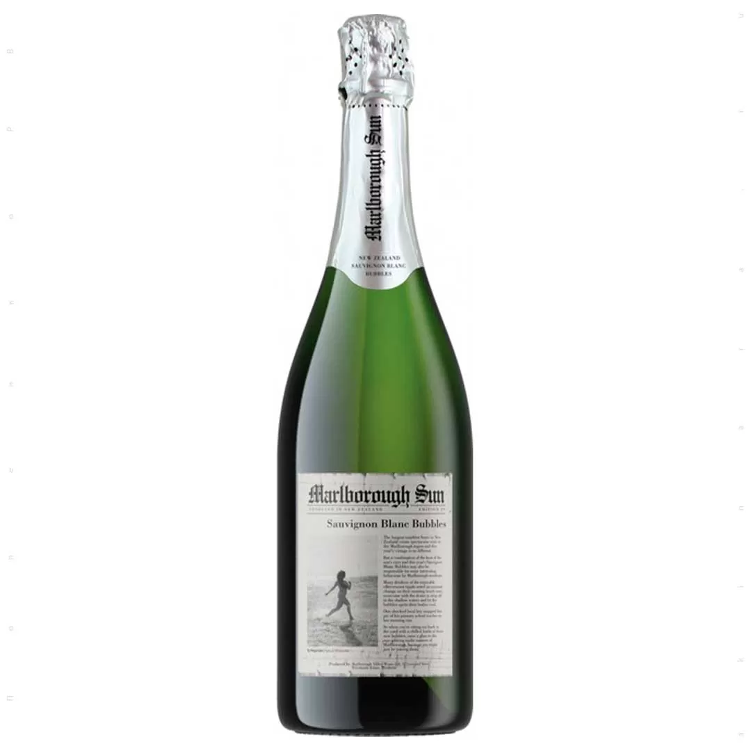 Вино игристое Marlborough Sun Sauvignon Blanc Bubbles белое брют 0,75л 12,5%