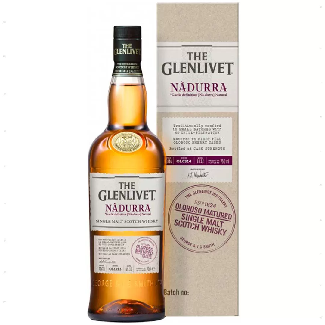 Виски The Glenlivet Nadurra Oloroso 0,7л 61.3% в коробке