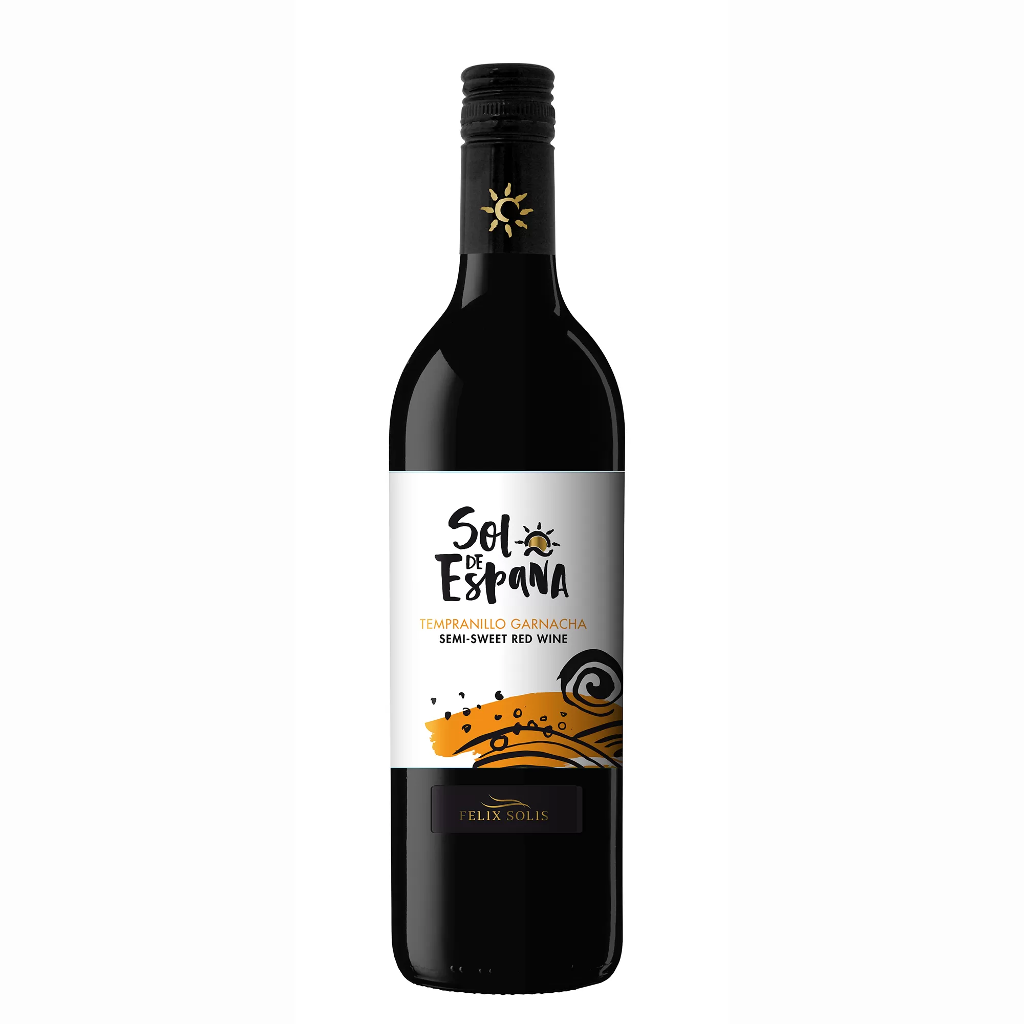 Вино Sol de Espana Tempranillo Garnacha Semi-Sweet напівсолодке червоне (1502) 0,75л 11,5%