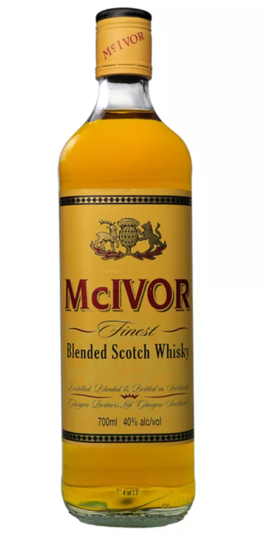 Виски McIvor Finest Blended Scotch Whisky 0,7л 40%